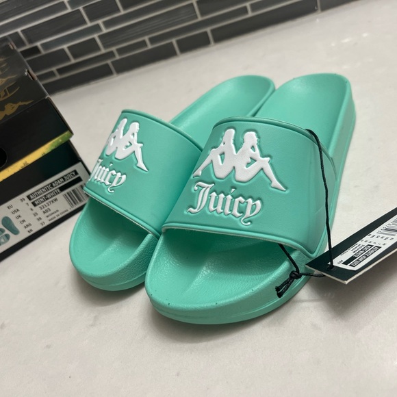 Juicy Couture Shoes - Juicy Couture Women's Slide Sandals - Green